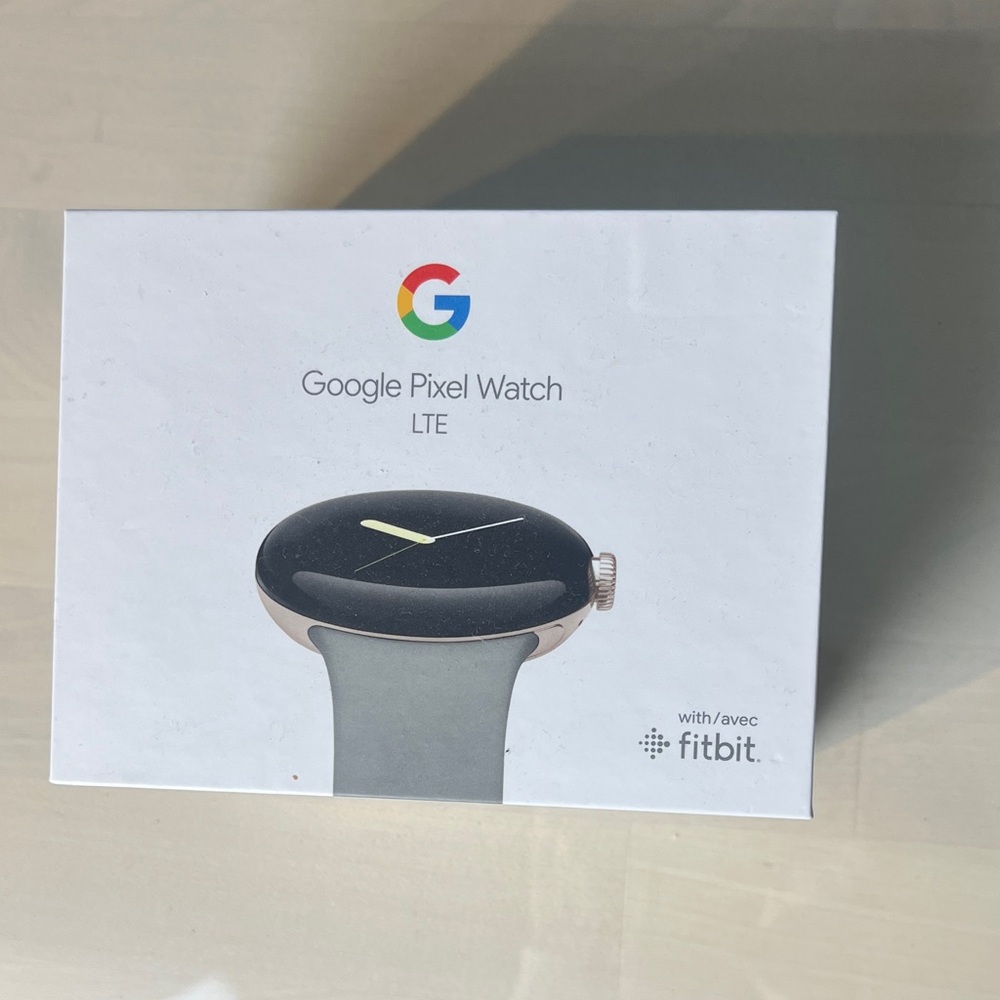 Google Pixel Watch LTE - Black and Silver used only a few times.